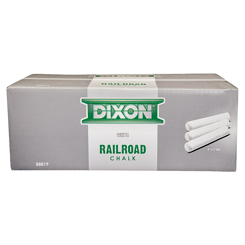 DIX-88819 CRAYON RND RAILROAD WH