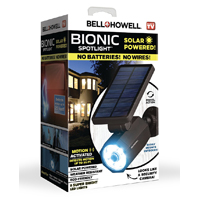 SPOTLIGHT SOLAR PLSTC BLK 25FT