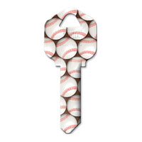 KW1-26 KEYBLANK BASEBALL