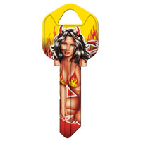 KEY BLANK KW1-34 WOMAN