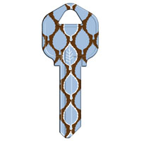 KW1-39 KYBLNK BLU/TAN LEAVES