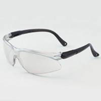 GLASSES SAFETY BLK W/BLU LENS