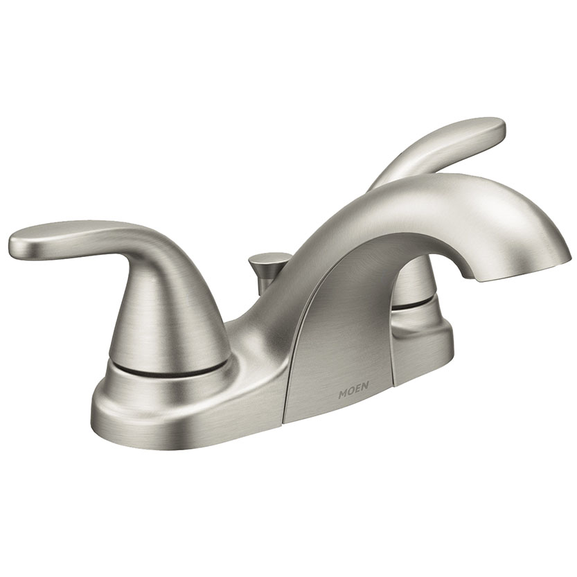 FAUCET BATHROOM L-ARC NICKEL