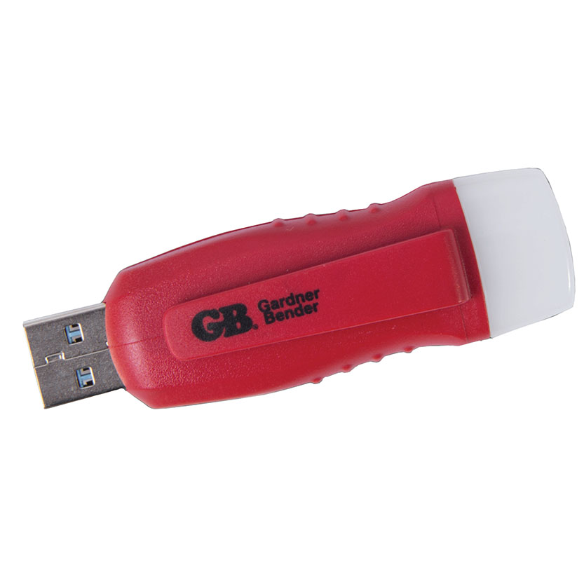 GB GUSB-3300 USB Tester, LED Display, Red