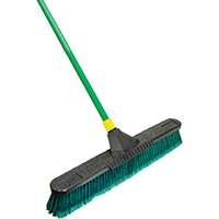 Quickie Bulldozer 638 Multi-Surface Push Broom, 24 in Sweep Face,