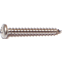 MIDWEST FASTENER 05111 Screw, #8 Thread, Coarse Thread, Pan Head, Phillips