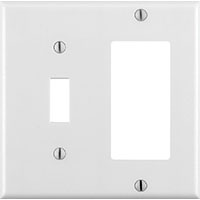 WHITE TOG/DECORA PLATE