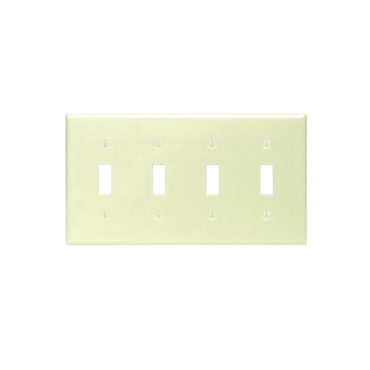 4G IVORY TOGGLE PLATE