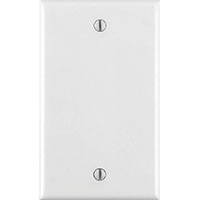 WALLPLATE 1BLANK WHITE