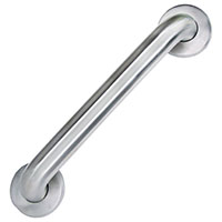 Boston Harbor SG01-01&0112 Grab Bar, 12 in L Bar, Stainless Steel, Wall