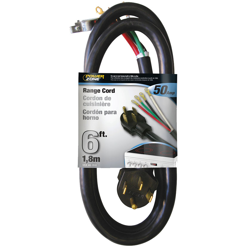 RANGE CORD 6/2&8/2 BLACK 6FT