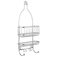 IDE-61886 SHOWER CADDY 2SHLF SLV