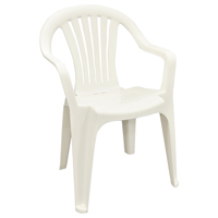 8235-48-3700 WHT LW BACK CHAIR