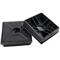 BUMPER CAPS RV BLACK 2PK