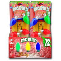 Hometown Holidays 702325 Holiday Flashing Necklace, Big Bulb, Multi-Color