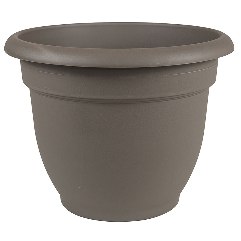 PLANTER ARIANA CHARCOAL 10"
