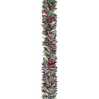 Holiday Trims Artificial Garland | 10 Ft | Red/Green