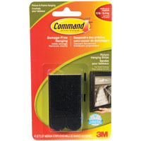 17201BLK-C MED HANGING STRIPS