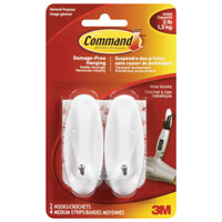 3M COMMAND WIRE HOOK(2)WH 17068C