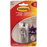 17051BN-C DECOR HOOK NICKEL