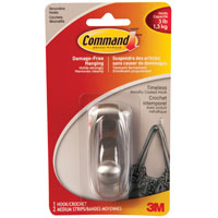 17061BN-C DECOR HOOK NICKEL