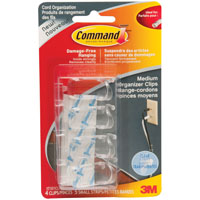 17301CLR-C MED CORD ORGANIZERS
