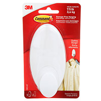 CLOTHES HANGER WHT LARGE