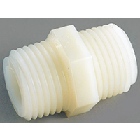 1"MPT Hex Pipe Nipple