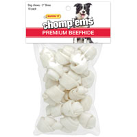 RAWHIDE BONE MINI 2" 10CT