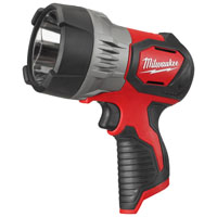 Milwaukee 2353-20 Spot Light, 12 V, LED Lamp, 750 High Mode, 400 Low Mode, 800 Strobe Mode Lumens