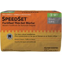 SPEEDSET THIN-SET GRAY 25LB