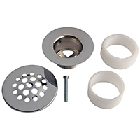 TUB DRAIN-STRAINER STYLE IN CHRO