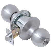 PRIVACY KNOB BALL SATIN SS