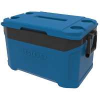 IGLOO 50338 Latitude Cooler; 52 qt Cooler; Polyurethane; Indigo Blue