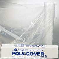 POLY FILM 20X100 FT 6MIL CLEAR