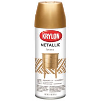 KRYLON SPRAY PAINT METALIC BRASS