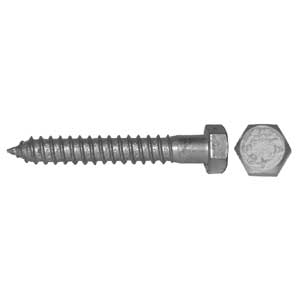 3/8"X4" HOT DIP GALV.LAG SCREWS
