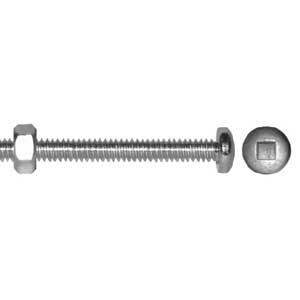 12PK   6/32x1"     RH.BOLTS+NUTS