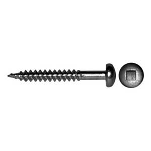 100PK #10x3" RH.WOOD SCREWS