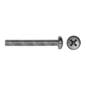 9 PK 4MM X 12MM BOLTS:PAN HEAD