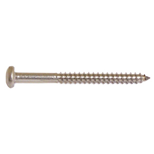 BULK  #6X3/4" S/S SCREWS-RND HD