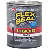 SEALANT LIQUID FLEX BLACK 16OZ