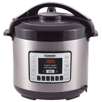 NUWAVE Nutri-Pot 33201 Digital Pressure Cooker; 8 qt Capacity; 1200 W; Touch