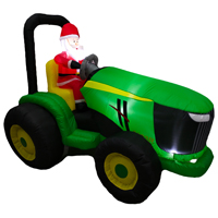 TRACTOR SANTAS FOREST 6FT