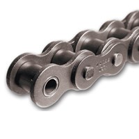 SpeeCo S06401 Roller Chain, #40, 10 ft L, 1/2 in TPI/Pitch, Shot Peened
