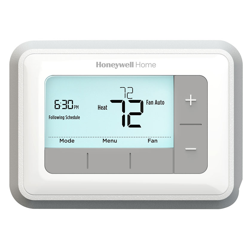 Honeywell RTH7560E1001/E Programmable Thermostat, For: Heating, Cooling and Heat Pump System, Backli