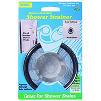STRAINER BASKET SHOWER MESH SS