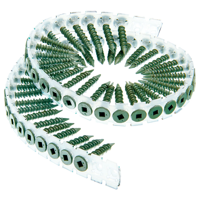 SCREWS DURASPIN 8 X 1-1/4 CEMENT