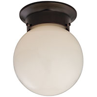 1LT FLUSH CEILING FIXTURE BRZ