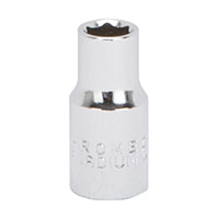 SOCKET STD 6MM X 6PT 1/4DR